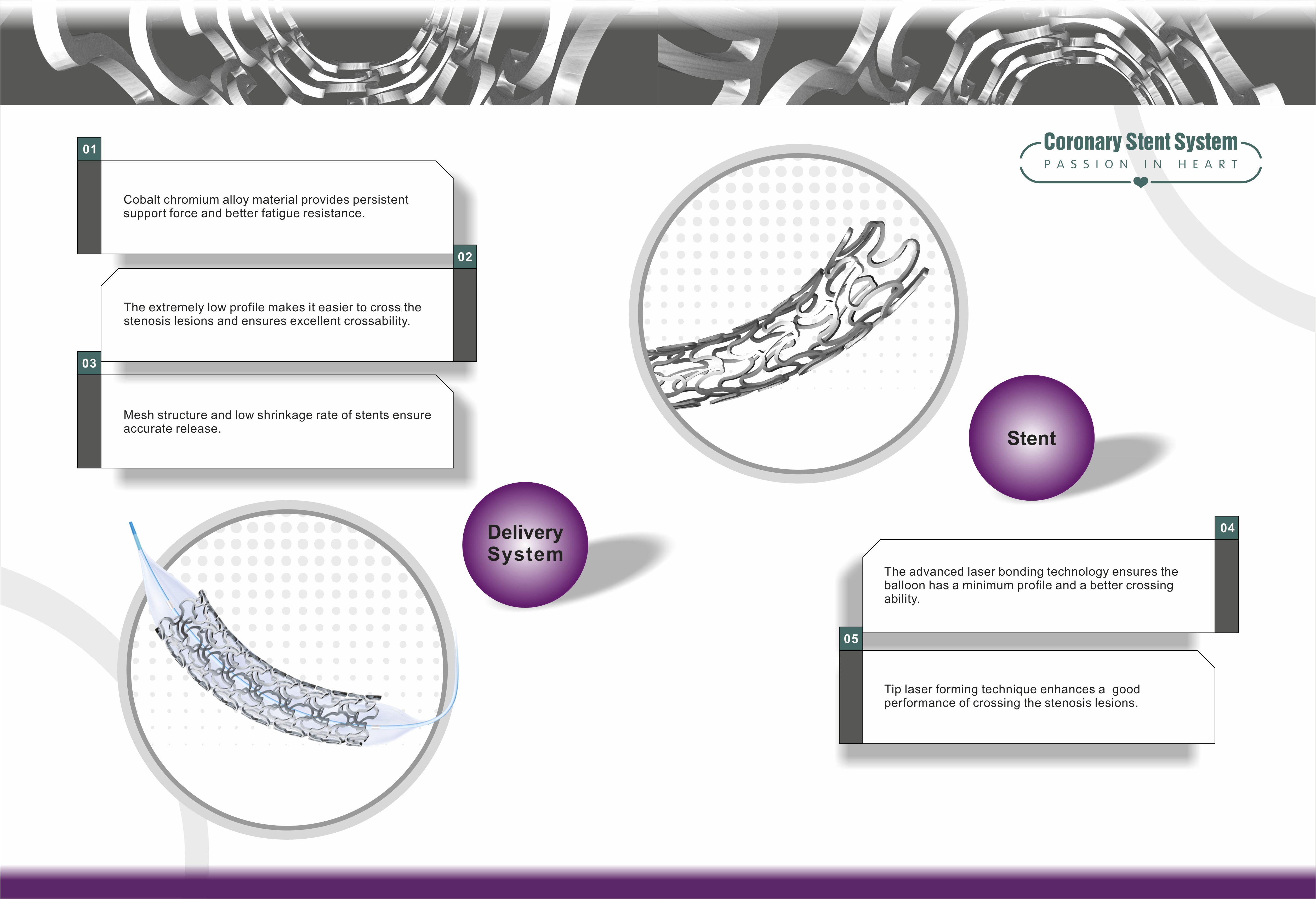 Atualize o sistema de stent coronariano de revestimento de drogas biodegradável